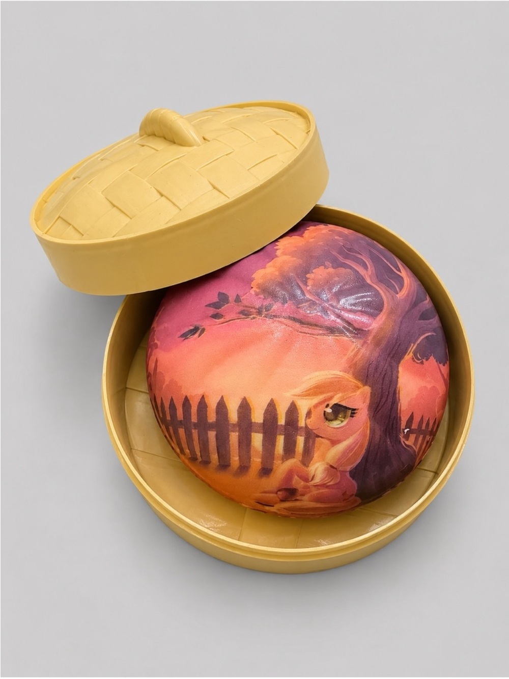My Little Pony Slow Rising Foam Dumpling Squishy with Steamer Basket